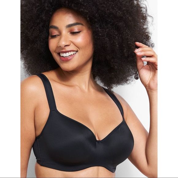 Cacique | Intimates u0026 Sleepwear | Cacique Black Smooth Lightly Lined  Balconette Bra | Poshmark